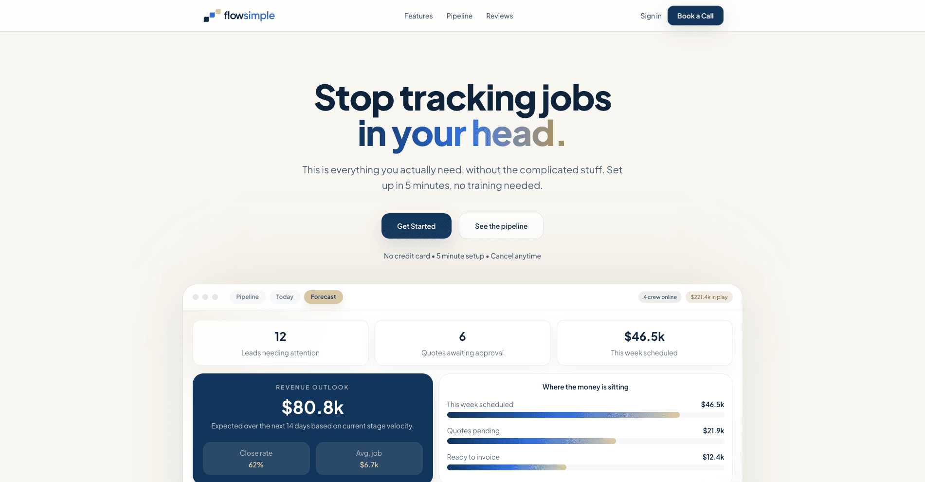 FlowSimple - Quanteron project screenshot